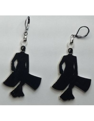 Boucles d'oreilles "Céline Dion - Dansons" – Style Pop &amp; Fan Merch