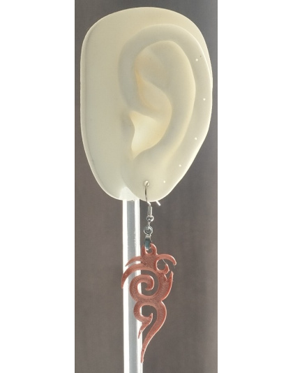 Boucles d'Oreilles "Tribal Twist" - Style Ethnique &amp; Bohème