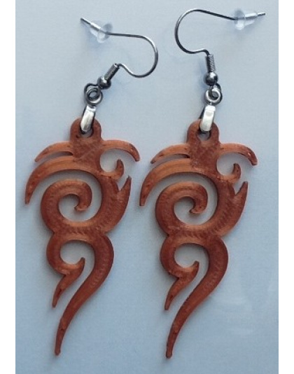 Boucles d'Oreilles "Tribal Twist" - Style Ethnique &amp; Bohème