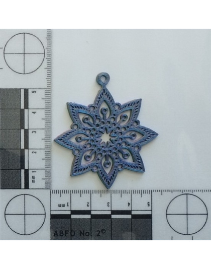 Boucles d'Oreilles "Étoile Céleste" - Style Mandala &amp; Bohème