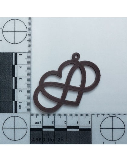 "Boucles d'Oreilles" "Infinity Heart" - Style Romantique &amp; Graphique