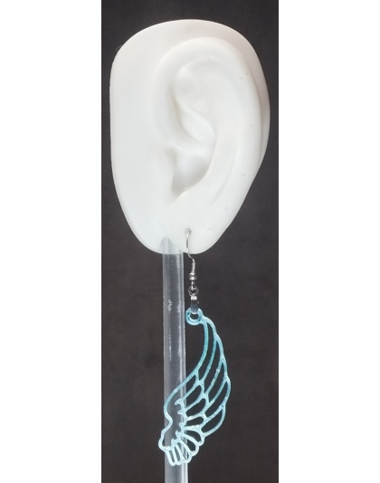 Boucles d'Oreilles "Ailes d'Icare" - Style Gothique &amp; Féerique
