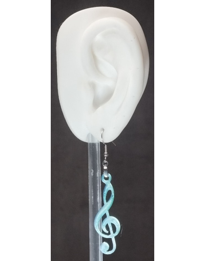 Boucles d'Oreilles "Mélodie" - Style Musical &amp; Vintage