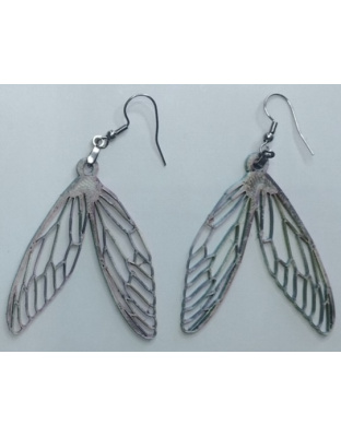 Boucles d'Oreilles "Éphémère" - Style Nature &amp; Vintage