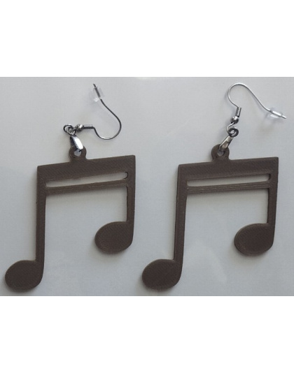 Boucles d'Oreilles "Mélodie" - Style Musical &amp; Moderne