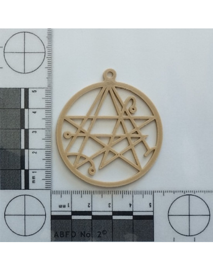Boucles d'Oreilles "Le Sceau de Cthulhu" - Style Ésotérique &amp; Gothique