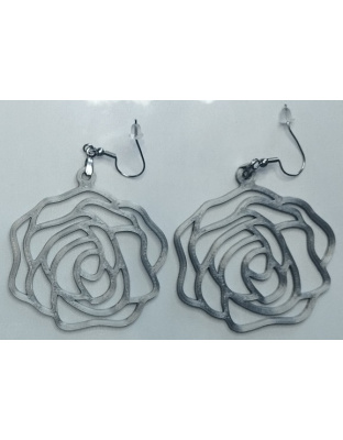 Boucles d'Oreilles "Rosa" - Style Floral &amp; Bohème