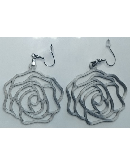 Boucles d'Oreilles "Rosa" - Style Floral &amp; Bohème