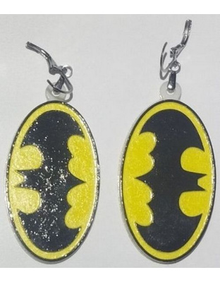 Boucles d'Oreilles "The Dark Knight" - Style Geek &amp; Pop Culture