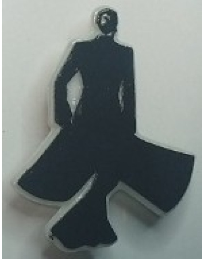 Broche "Céline Dion - Dansons" - Style Art &amp; Musique